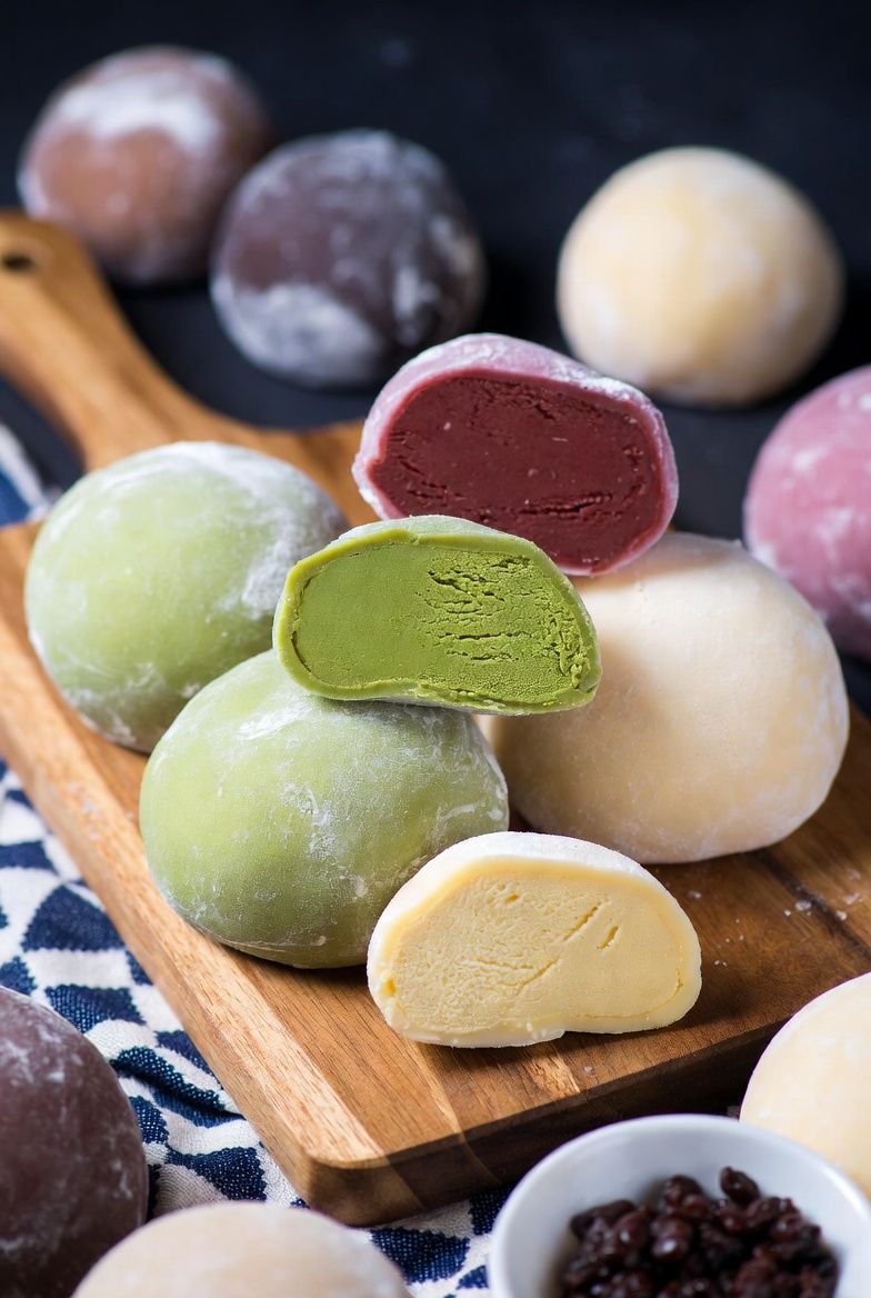 Dessert mochi glacé assortiment — Bao Bao Versailles